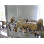 Lego Star Wars Master builder series Mos Eisley Cantina built with box and instructions, believed to