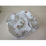 A Coalport Strawberry set - 29cm x 29cm - in good condition