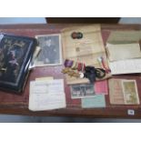 A good collection of WWII photographic and emphemera belonging to Joseph Ernest Fullick, Royal Navy,