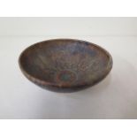 A Chinese 12th / 13th century Southern Sung dynasty bowl with a hare's fur glaze, 12cm diameter,