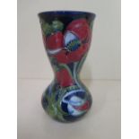 A Moorcroft 2006 vase, 18cm tall, in good condition