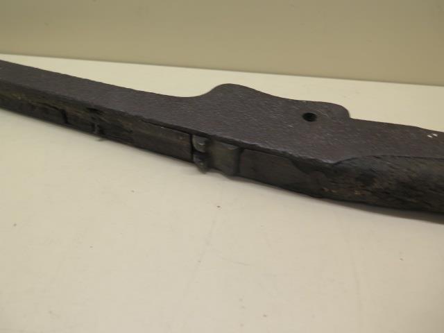 An antique wood and metal crossbow body, 86cm long in worn and pitted condition - Image 4 of 8