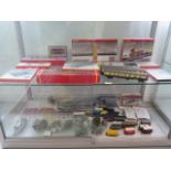 A good collection of Hornby 00 gauge buildings and accessories, R084 LMS Princess Elizabeth loco and