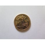 A Queen Elizabeth II gold full sovereign, dated 1980