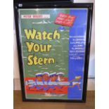 An Anglo Amalgamated Film Distributors Ltd film poster for the comedy Watch Your Stearn, frame