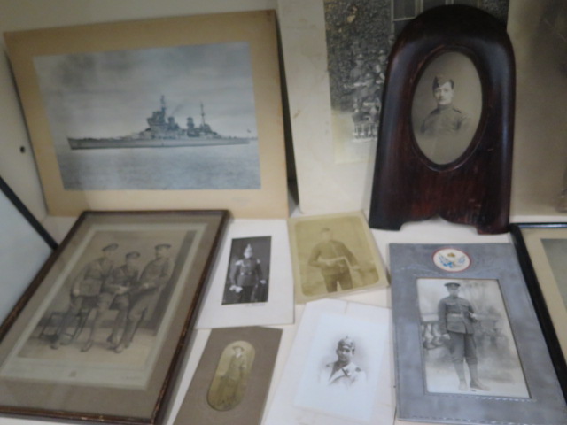 A collection of 16 military photographs, nine in frames - Image 6 of 9