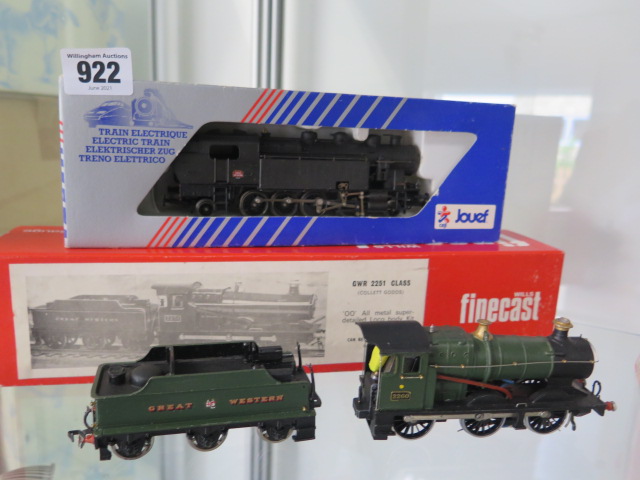 Four boxed Jouef HO gauge locos and a boxed Wills Finecast GWR 2251 loco and tender - Image 2 of 4