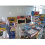 A collection of boxed diecast vehicles including Archive Corgi, Dan-toys Solido, 26 in total