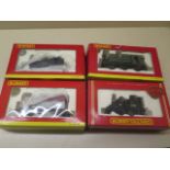 4 Hornby boxed 00 gauge tank engines