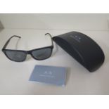 A pair of Armani Exchange AX 4070S sunglasses with case, in good condition