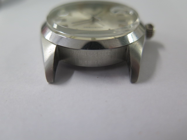 A gents Rolex Oysterdate Precision manual wind stainless steel wristwatch, model 6694 case number - Image 7 of 10