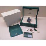 A gents Rolex Oyster Perpetual submariner stainless steel bracelet wristwatch, 114060 T9668765,