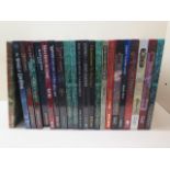 A collection of 22 hardback Fantasy story telling gaming source books, Players Guide, Exalted,