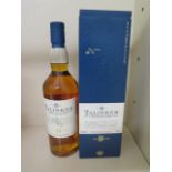 A 70cl bottle of 10 year Talisker single malt Scotch whisky 45.8% vol, boxed