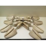 Four pairs of Cheaney wooden shoe trees