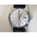 A gents Rolex Oysterdate Precision manual wind stainless steel wristwatch, model 6694 case number