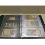 123 World bank notes, some UNC