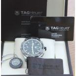 A Tag Heuer Aquaracer Calibre 16 automatic chronograph 500m, water resistant to 500m, helium valve