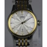 An Oris Artelier Date Diamonds automatic ladies wrist watch, ref 0156176874351, stainless steel