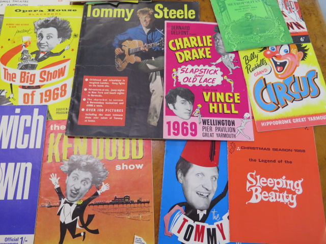 A good collection of assorted theatre stage programmes and some signed star photographs including - Image 4 of 8