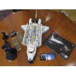 A Lego NASA space shuttle Discovery STS-31, built, with instruction, no box, believed to be complete