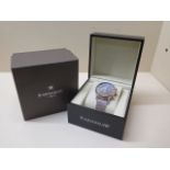 An Earnshaw quartz chronometer wristwatch, 40mm case, with box in unworn working order