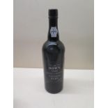 A bottle of Dows 1996 Quinta do Bonifim Vintage Port