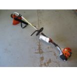 A Stihl KM94R petrol strimmer, in working order