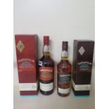 A 1 litre bottle of Tamnavulin Speyside single malt Scotch whisky sherry cask edition, and a 70cl