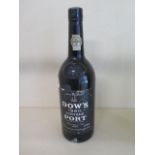 A bottle of Dows 1980 vintage Port, bottled 1982, seal good
