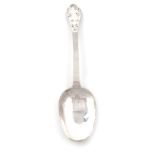 An early 18th century West Country Lace-back Trefid spoon, by Edward Sweet (II), Dunster circa 1700,