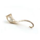 By Malcolm Appleby, a modern Scottish parcel-gilt Britannia standard silver ladle, Edinburgh 2009,