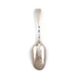 A George I silver Hanoverian pattern tablespoon, by Paul De Lamerie, London no date letter, circa