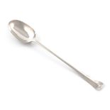 A George I West Country silver Hanoverian Rat-tail pattern basting spoon, by Joseph Collier of