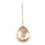 A Charles I silver slip-top spoon, by Daniel Cary, London 1636, fig-shaped bowl, faceted tapering