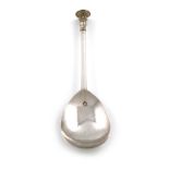 An early 17th century provincial silver Seal-top spoon, by Joseph Lingley II, Chester circa 1620-40,