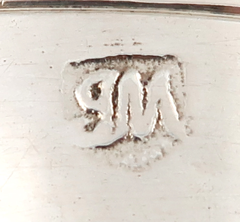 A William III West Country silver mug, by John Murch, Plymouth circa 1695, tapering circular form, - Image 2 of 2