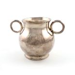 A George I silver 'College' or 'Ox-eye' cup, by George Gillingham, London 1720, baluster form,