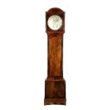 A GEORGE IV MAHOGANY REGULATOR LONGCASE CLOCK BY WILLIAM CONWAY OF POOLE, C.1825-30 the brass