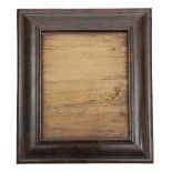 A WILLIAM AND MARY OYSTER VENEERED MIRROR FRAME LATE 17TH CENTURY with a cushion frame and