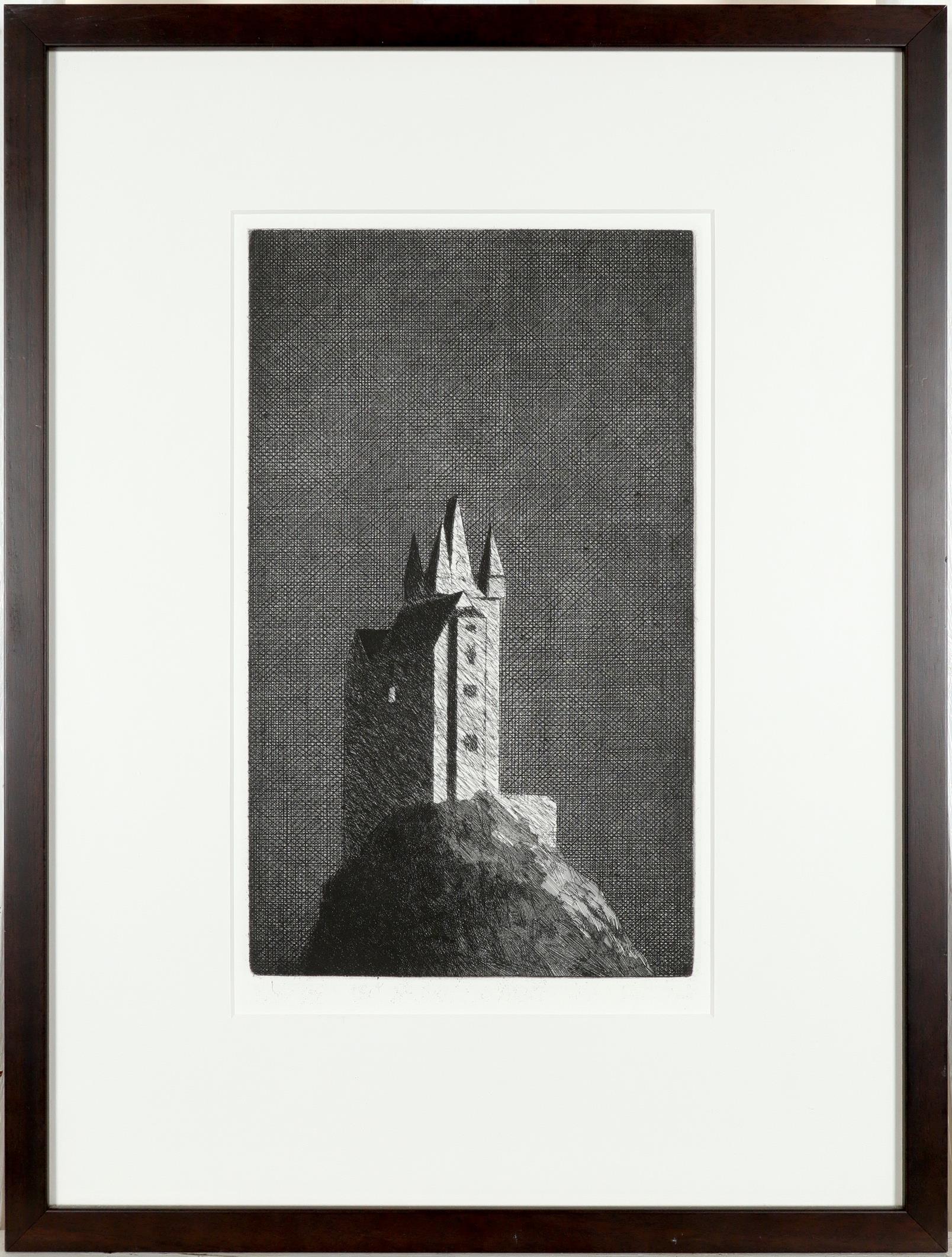 ‡David Hockney RA (b.1937) The Haunted Castle (S.A.C 92; M.C.A.T 89) Etching and aquatint, 1969, - Image 2 of 3