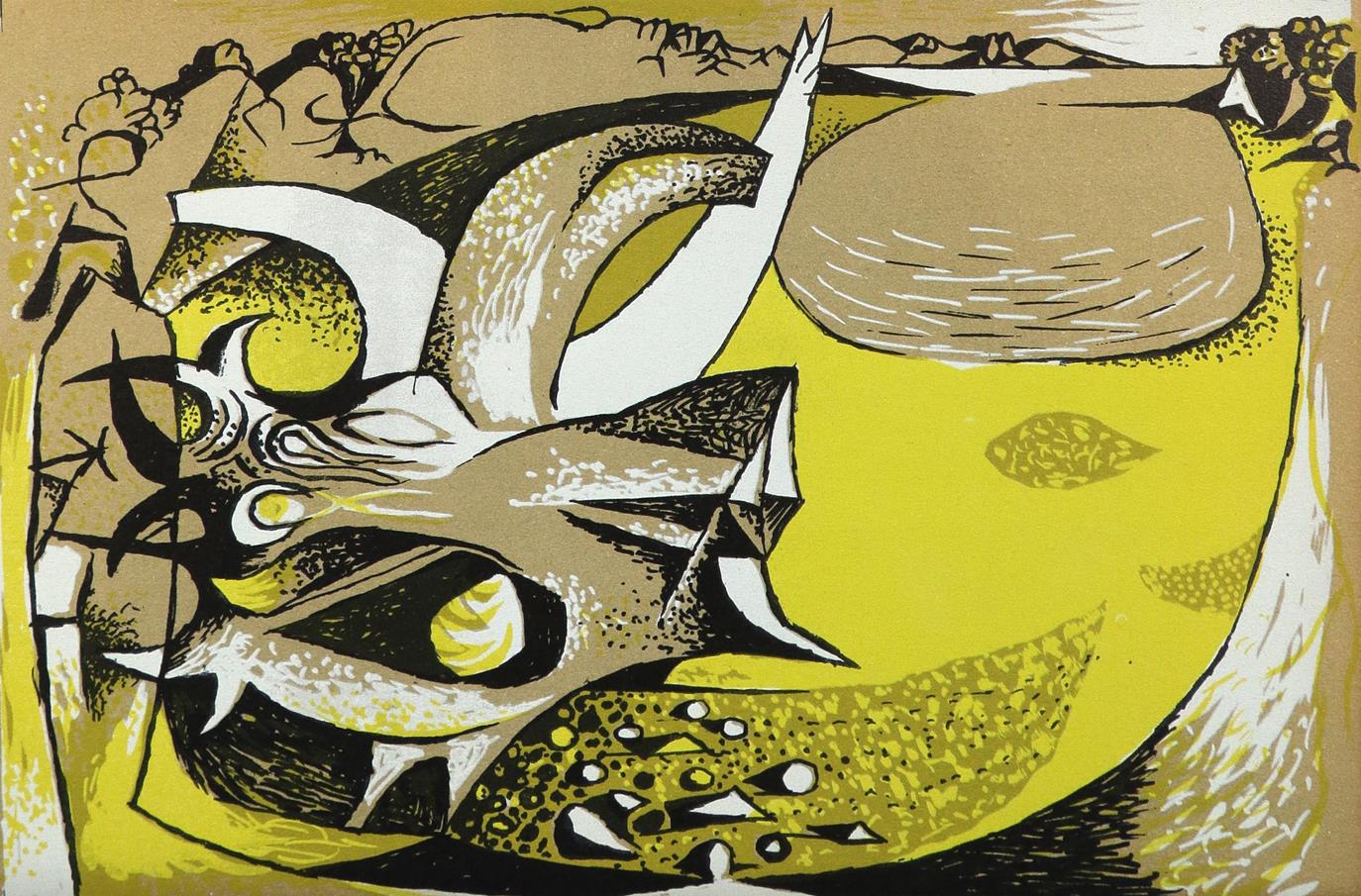 ‡John Craxton RA (1922-2009) Illustrations from The Poet's Eye Thirteen, each lithograph Largest - Image 5 of 10