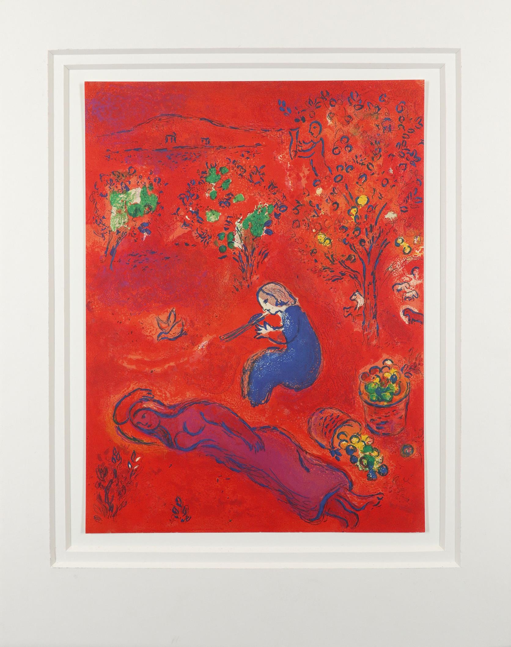 ‡Marc Chagall (Russian/French 1887-1985) Tables of the law Lithograph, 1962 32.5 x 24.4cm Unframed - Image 5 of 6