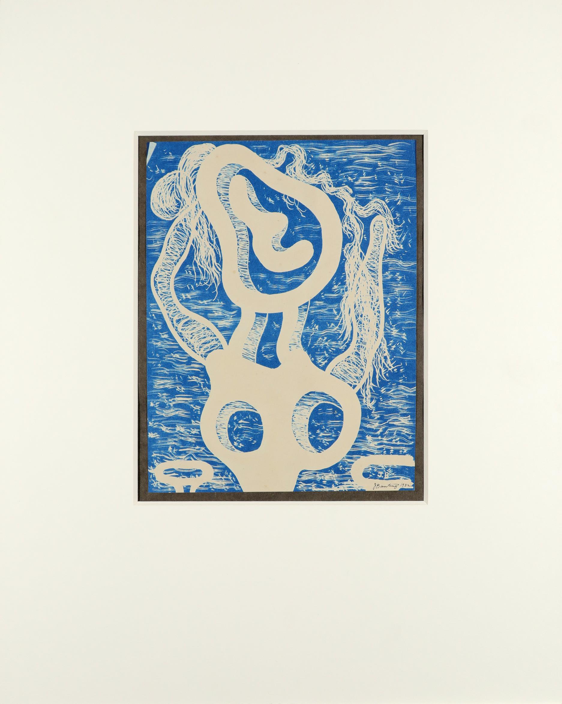 ‡John Banting (1902-1972) Untitled Signed and dated J Banting/1932 (in ink, lower centre) Cyanotype, - Image 3 of 4