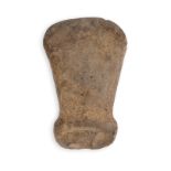 A basalt axe head probably Caribbean 20.5cm long.