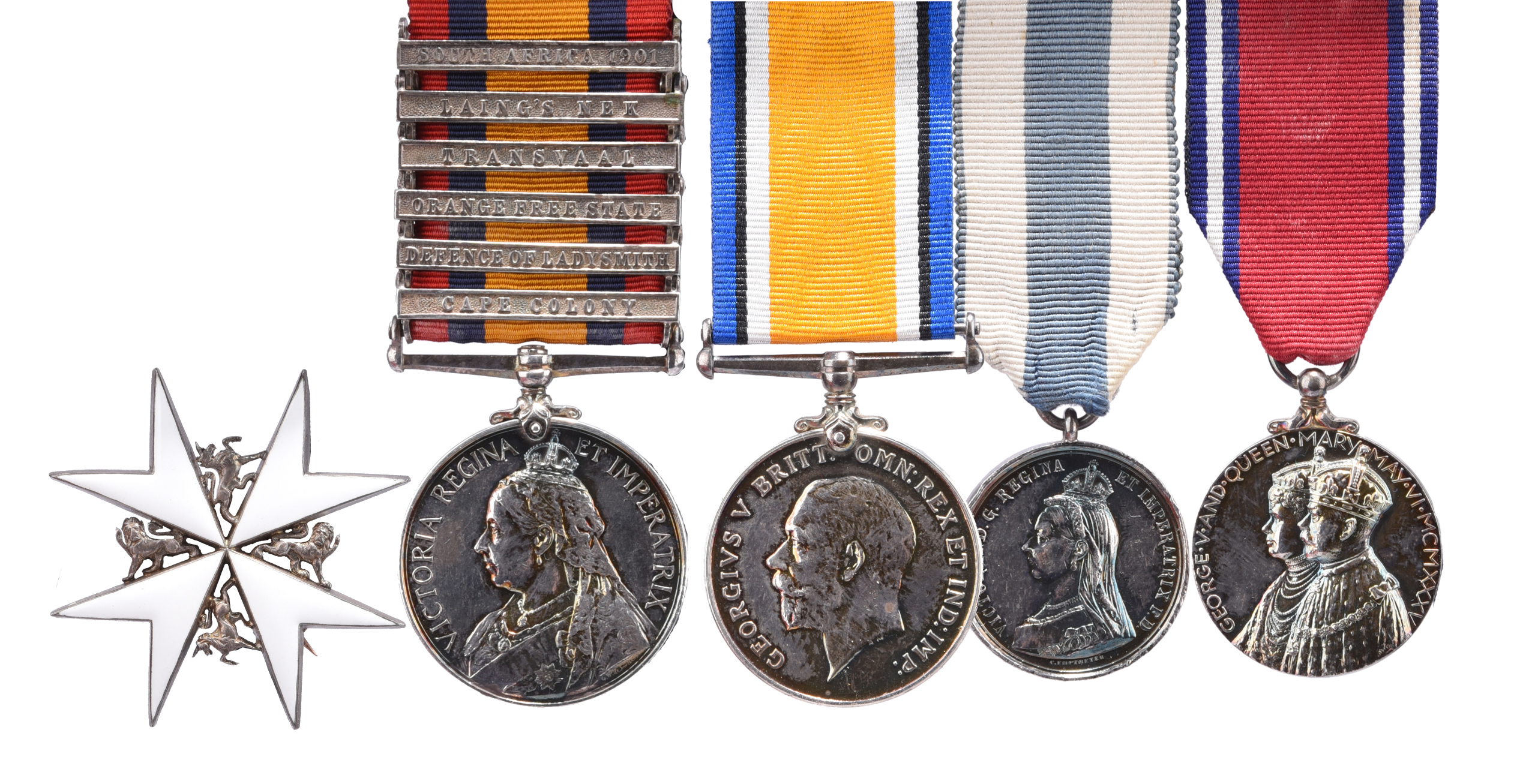 A part group of medals to Major General Sir Edward Sinclair May (Royal Artillery), comprising: The