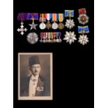 The splendid group of orders and medal to Dr James Ferguson Lees C.B.E., Director General of