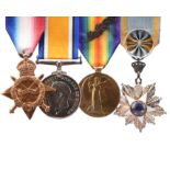 The Order of the Nile group of four medals to Major Edward George Kekewich Sinclair May, City of