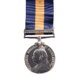 A Cape of Good Hope General Service Medal renamed to Private J. Ashford, Cape Police: clasp: