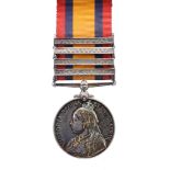 A Queen's South Africa Medal to Walter Wilson Renshaw, City of London Imperial Volunteers: 2nd